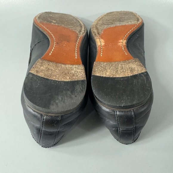 Coach Tea Rose Lola Ballet, Black, Size US 7 - Picture 10 of 14